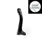 Dark Crystal dildo – 18 cm (7″) – Melns — Foto 1