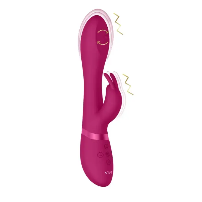Shots Mira daudzfunkcionāls truša vibrators – rozā
