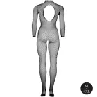 Mesh Bodysuit with Turtleneck and Open Crotch – Black – XL/4XL — Photo 8