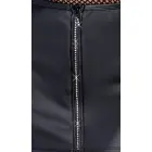 Cottelli Party Rock Strasszip mini skirt – black – XL — Photo 6