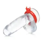 Beast Mode - Silicone Cock Ring – Red — Photo 6