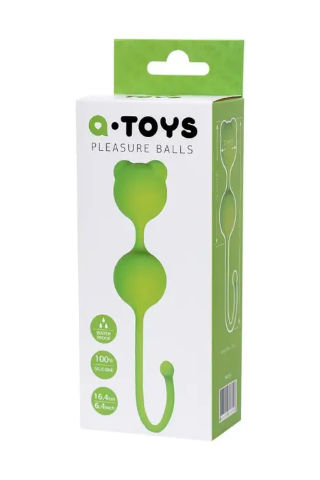A-Toys Meeko Kēgeļa bumbiņas – zaļas Foto 4
