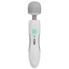 LED wand masāžas vibrators – balts — Foto 2