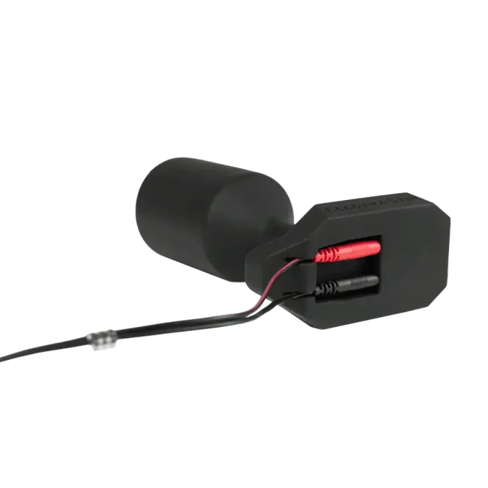 ElectraStim x Mr S Leather silikona elektrostimulācijas anālais aizbāznis Foto 8