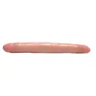 Realistlik kahepoolne dildo – 44.5 cm (17.5″) – Nahavärv — Foto 5