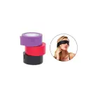 WhipSmart Bondage Tape Set – 3 × 50 ft self-adhesive tape with silky blindfold – multicolor — Photo 3