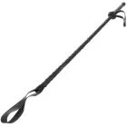 Darkness Leather Riding Crop 60cm – Black — Photo 1