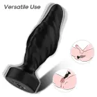 Limonster Vibrating Anal Plug – Black — Photo 5