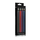 Ouch! Teasing Massage Candles – Multicolored – 4 pcs. — Photo 1