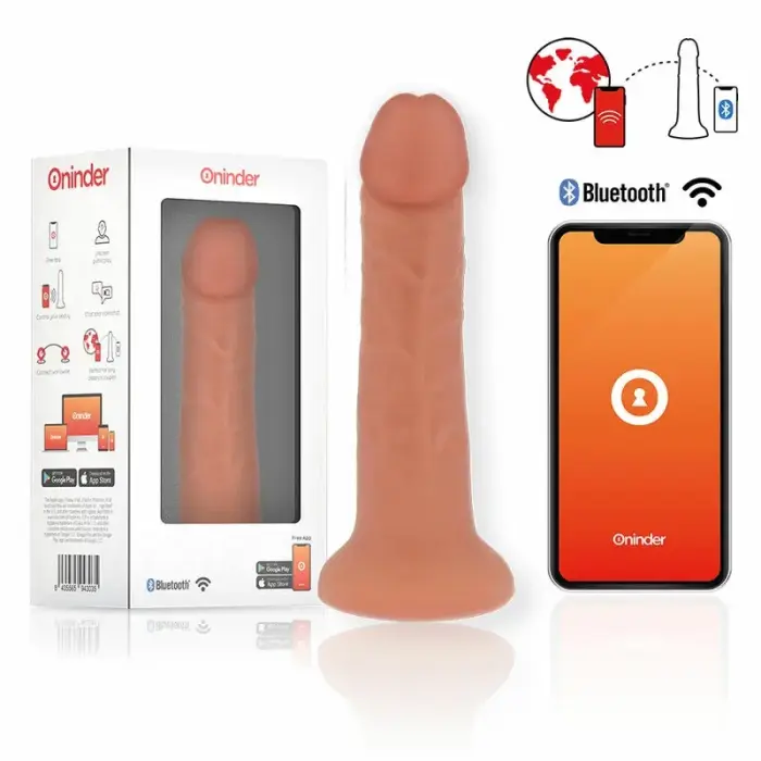 ONINDER BOGOTA вибратор – 17.5 см (6.9″) – телесный