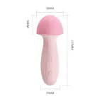 PRETTY LOVE Вибратор-гриб – 12 режимов вибрации — Фото 4