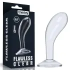 LoveToy Flawless Clear Prostate Plug – простатическая пробка – прозрачный – 15,2 см — Фото 1
