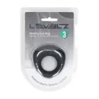 Sealed Liquid Silicone Vibrating Cockring – Black — Photo 2