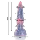 EPIC Dionysus Dance dildo – 20 cm (8″) – värviline — Foto 2