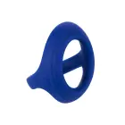 Admiral Cock Ball Dual Ring – Blue — Photo 1