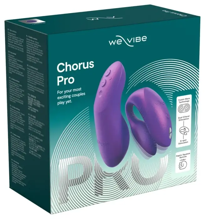 We-Vibe Chorus Pro Flexible Couples Device – Cosmic Purple