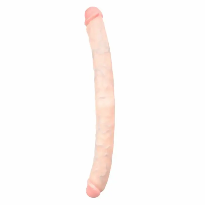 EasyToys – гибкий двусторонний дилдо – безопасный для тела силикон – розовый – 50 см