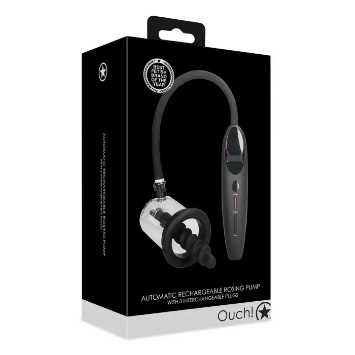 Automatic Rechargeable Rose-Shaping Pump – Black