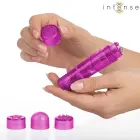 INTENSE Kurt Mini Massager Pink - 4 Interchangeable Heads, Compact Design — Foto 2