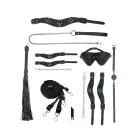 Ouch! Venice Collection BDSM rinkinys – juodas — Nuotrauka 5