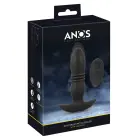 ANOS RC толкающий дилдо – 14.4 см – Черный Фото num