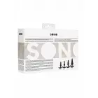 NO. 80 - 4-Piece Butt Plug Set - Black Foto 3