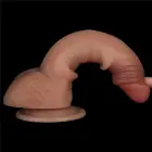 LoveToy Sliding Skin Pro Dual Layer Silicone Dong – realistlik kahekihiline silikoondildo – 19 cm — Foto 10