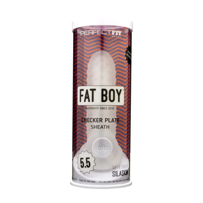 Fat Boy Checker Box peenise varrukas – 14 cm (5.5″)