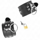 KINK O-Ring Adjustable Wrist Restraints – Black – 20-28 cm — Photo 2