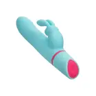 Love Bunny Rotating Rabbit Vibrator – Blue — Photo 2