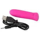 Sweet Smile Rechargeable Mini Vibrator – 8.5 cm (3.3″) – Pink Photo