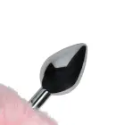 Bunny Tail Metal Butt Plug – Pink — Photo 7