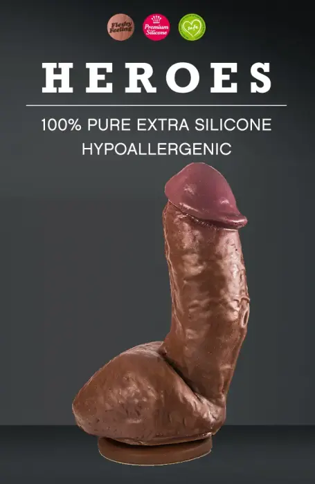 Heroes #11 Brūns Dildo