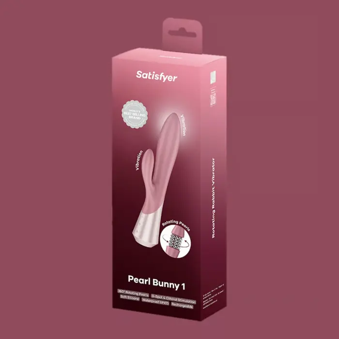 Satisfyer Pearl Bunny 1 кролик-вибратор – оранжевый