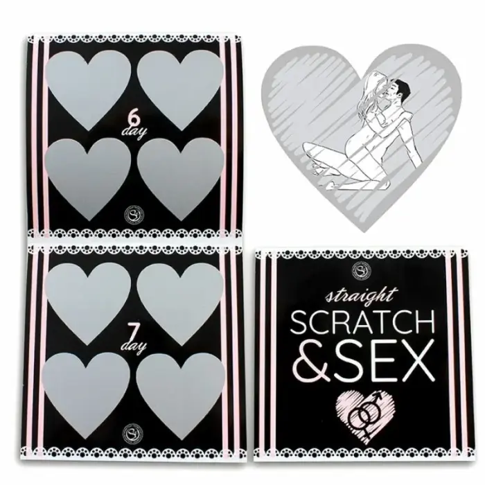 Secret Play Scratch & Fun erotiska galda spēle pāriem daudzvalodu izdevums