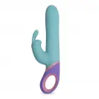 Meta jänese vibraator – 23 cm (9″) – mitmevärviline — Foto 3