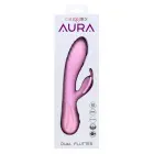 Aura Dual Flutter vibrators – rozā — Foto 2