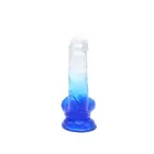 Kiotos Cox Color Dildo – 18 cm (7″) – Clear Blue — Photo 5