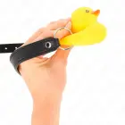 KINK Duck-Shaped Gag – Adjustable Silicone Restraint – Yellow — Photo 5