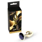 MyLove Toys Jewellery Gold analinis kištukas – 7 cm – Juodas — Nuotrauka 1