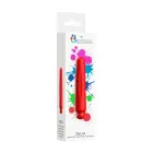 Delia kulkos vibratorius – 11.7 cm (4.6″) – raudonas — Nuotrauka 1
