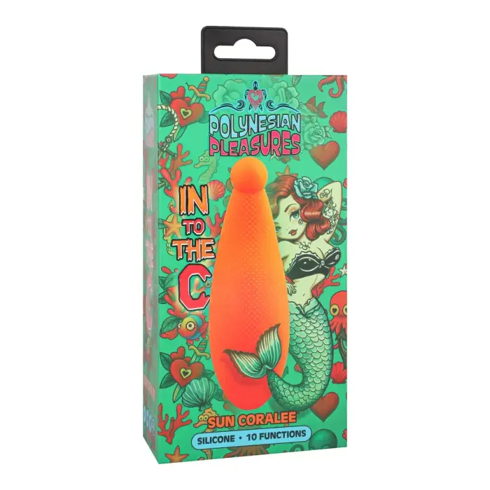 Into The C Sun Coralee – tip vibrator – sunrise orange