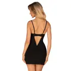 Rosenty naktskrekls un stringi komplekts – melns – M/L — Foto 2