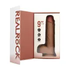 Realistic Vibrating Dildo with Suction Cup – 23 cm (9″) – Skin — Photo 3