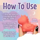 Unihorn Mini Peachy Pony mini vibrators – 8 cm (3.15″) – rozā — Foto 4