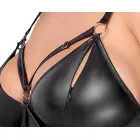 Cottelli Bondage Plus Dress with Handcuffs Set – XL – Black — Photo 6