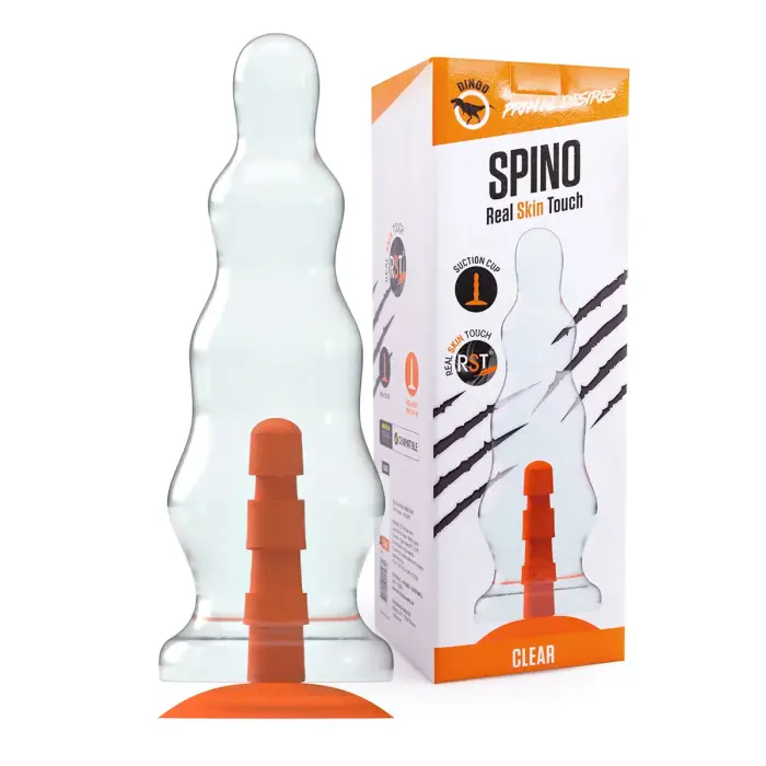 Dinoo Primal - Spino прозрачный дилдо – 32.5 cm (12.8″)