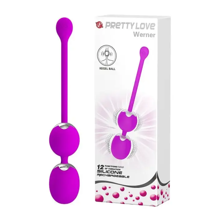 PRETTY LOVE - WERNER USB 12 функциональные шарики Кегеля