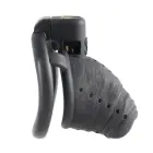 Sevanda Black Slave Chastity Cage Short – Black — Photo 2