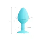 Brilliant analinis kištukas – 10 cm – Skaidrus Photo